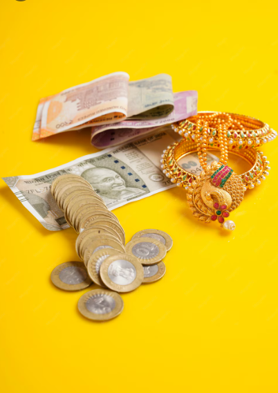 Gold Loan Weight Illustration